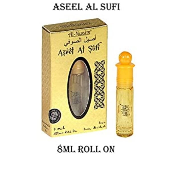 Al Nuaim ASEEL AL SUFI 8ML Attar Roll On 8 ML