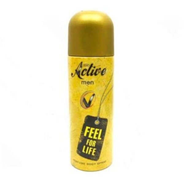 FEEL FOR LIFE MEN B/SPRAY 200ML (ACTIVE)