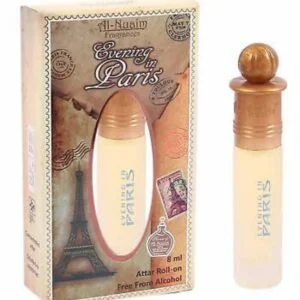 Al Nuaim EVENINIG IN PARIS * 8ML Attar Roll On 8 ML