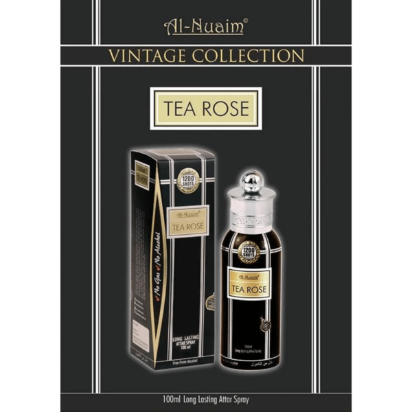 Al Nuaim TEA ROSE Alcohol Free Perfume 100 ML