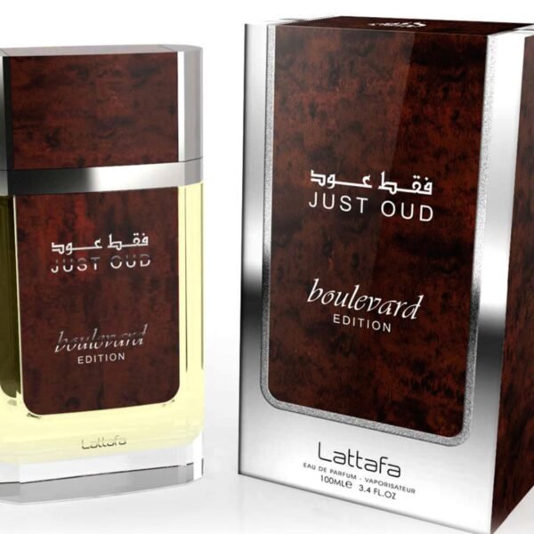 LATTAFA JUST OUD BOULEVARD EDITION EDP 90ML LATAFA PERFUME