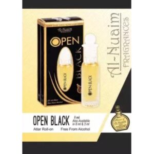Al Nuaim OPEN BLACK 8 ML Attar Roll On 8 ML