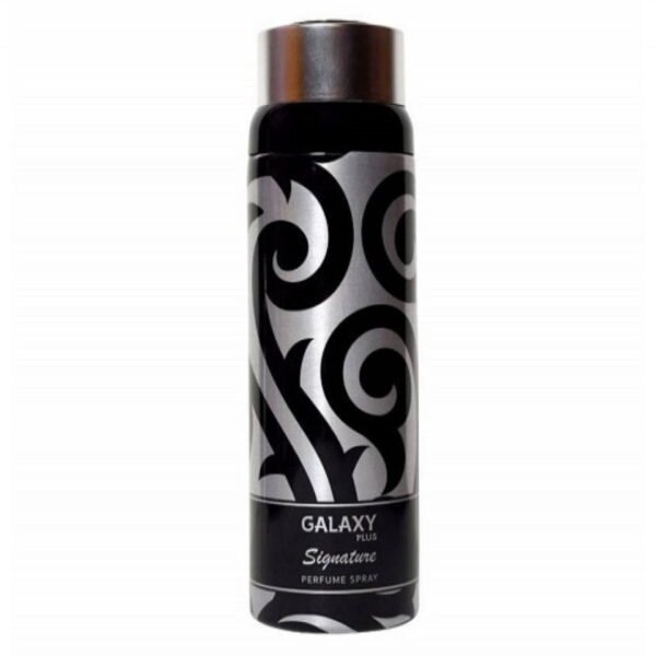 SIGNATURE BLACK BODY SPRAY 200ML GALAXY PLUS