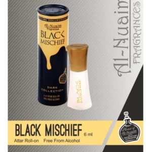 Al Nuaim BLACK MISCHIEF Crystal Tower Roll On 6 ML