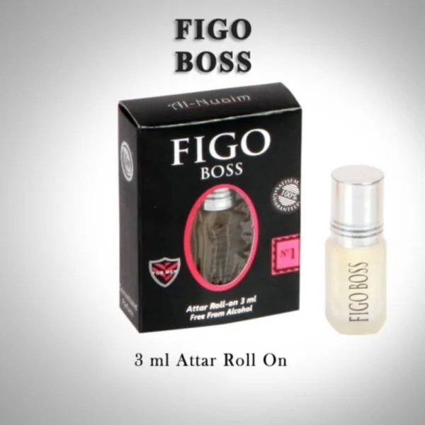 Al Nuaim FIGO BLACK Attar Roll On 3 ML