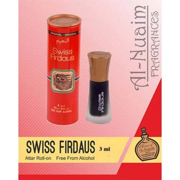 Al Nuaim SWISS FIRDOUS Attar Roll On 3 ML