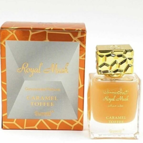 Royal Musk Caramel Toffee 30 Ml Non Alcoholic Attar Oil Surrati