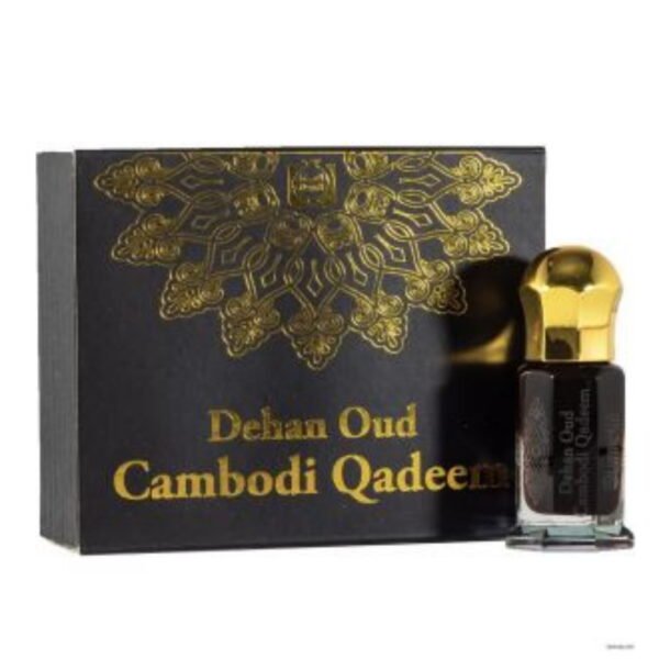 Dehan Oud Cambodi Abyad 6 Ml Non Alcoholic Attar Oil Surrati