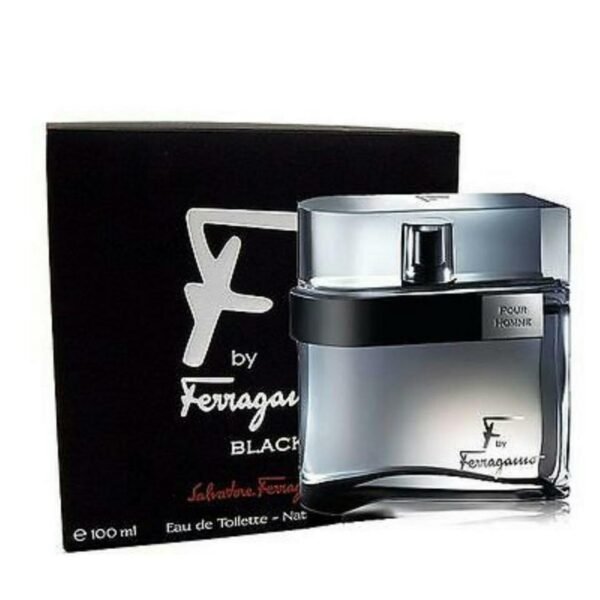 FAREGAMO F BLACK MEN EDT 100ML - FARAGAMO