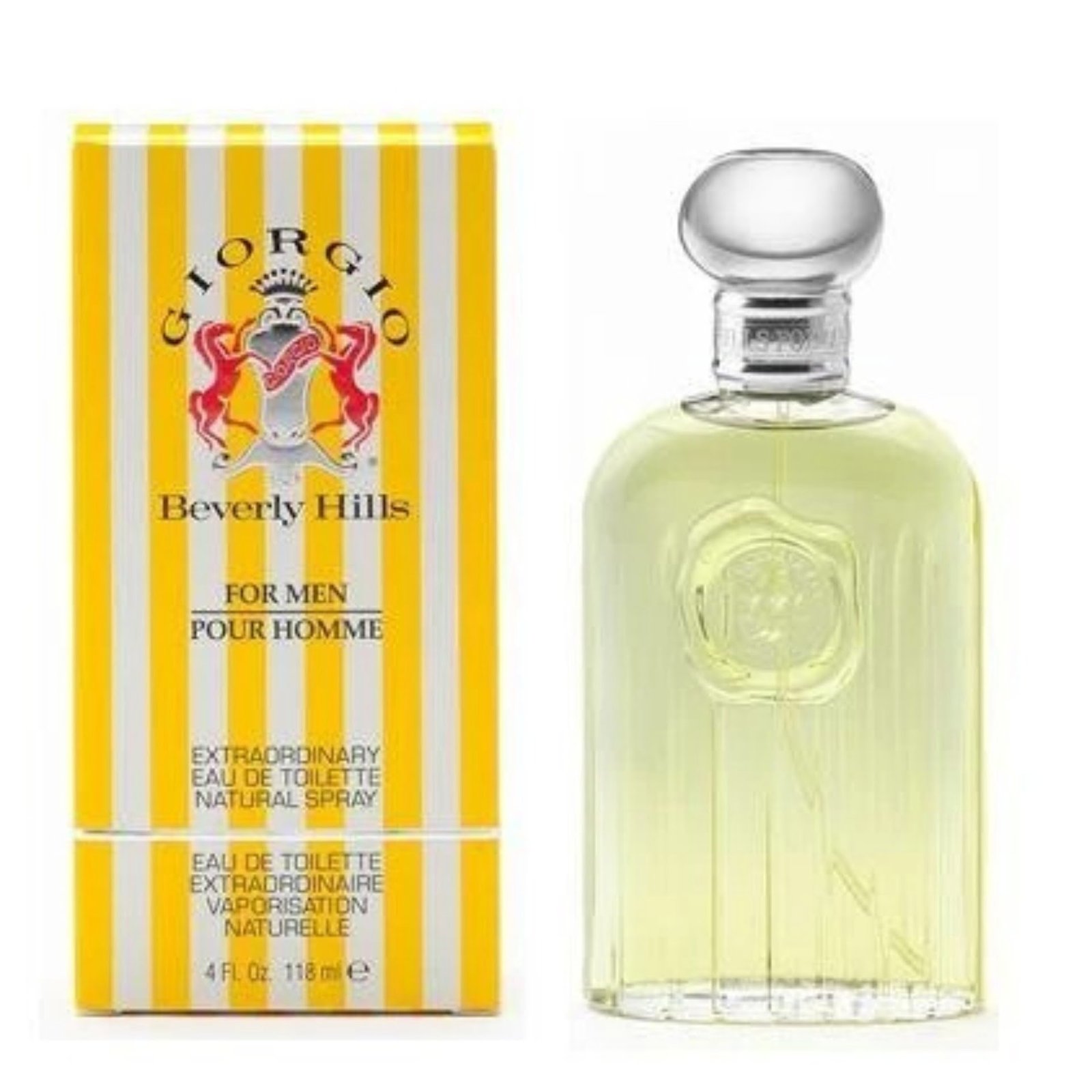 GIORGIO YELLOW MEN EDT 118ML BODY & BATH WORKS