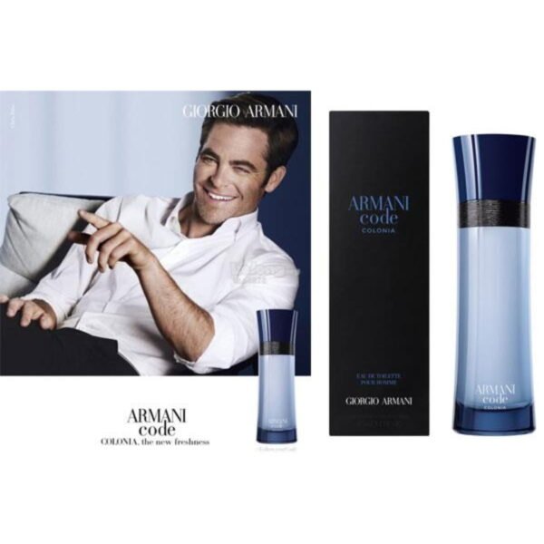 ARMANI CODE COLONIA MEN EDT 75ML - GIORGIO ARMANI