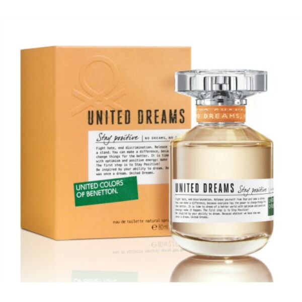 Benetton STAY POSITIVE WOMEN EDT 80ML Benetton