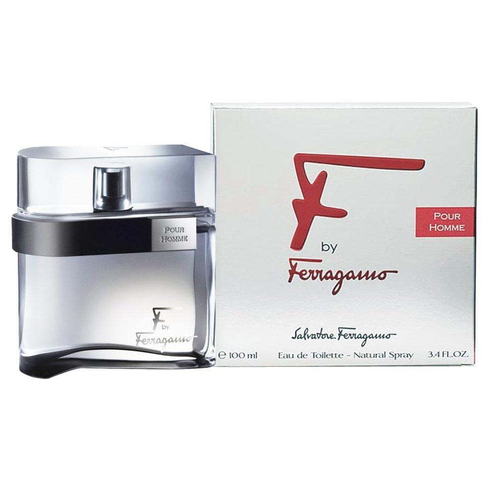 FERRAGAMO F SILVER MEN EDT 100ML