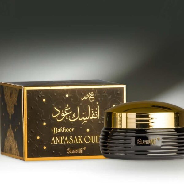 Bakhoor Mabsoos Anfasak Oud 70 Gms SURRATI