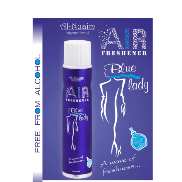 Al Nuaim BLUE LADY Air Freshner 250 ML Shopforever.pk