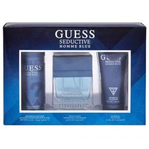 GUESS SEDUCTIVE BLUE (100ML+200ML Shower Gel+226ML Body spray ) SET