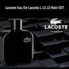 LACOSTE EAU DE NOIR BLACK MEN EDT 100ML - LACOSTE