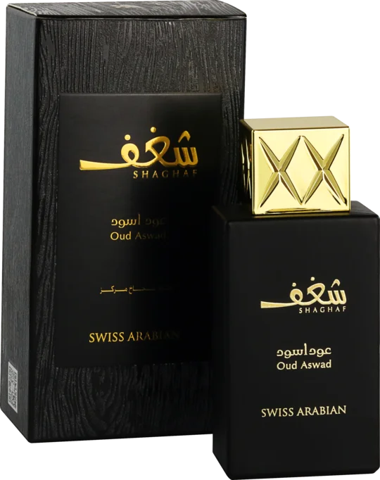 Swiss Arabian SHAGHAF OUD ASWAD 985 75ML EDP SA Perfume ShopForever.pk