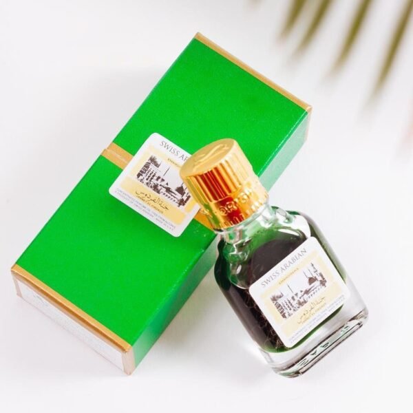 Swiss Arabian Jannet Al Firdaus Green Attar For Men - 9 ml