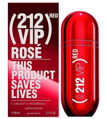 Carolina Herrera 212 Vip Rose Ltd Edition (Red) Edp 80Ml