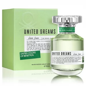 United Colors of Benetton Live Free Women Edt 80Ml