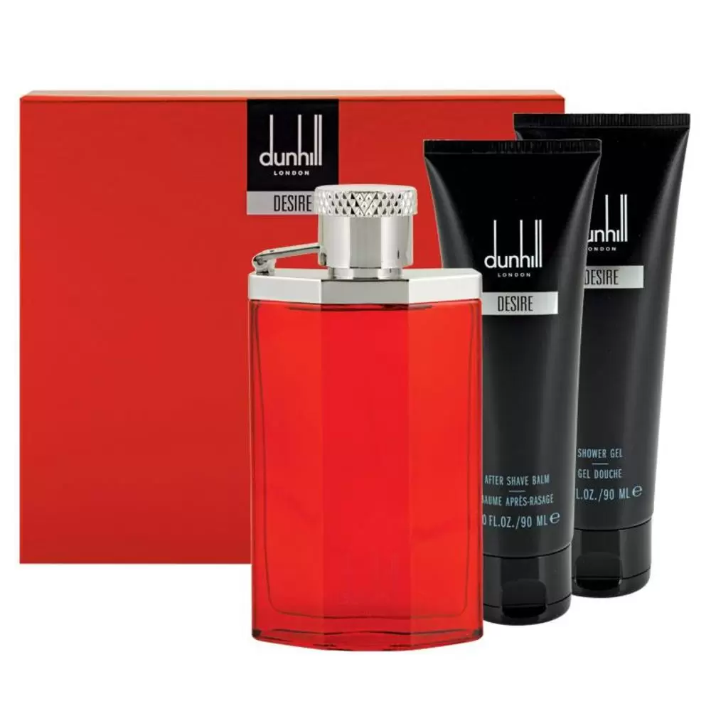 DUNHILL DESIRE RED SET (100ML + Aftershave)
