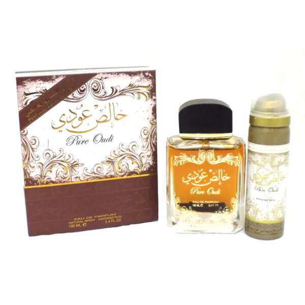 LATTAFA PURE OUDI WITH Body Spray