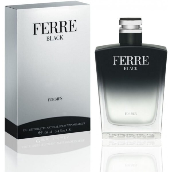 Ferre Black M Edt 100ml Perfume Spray