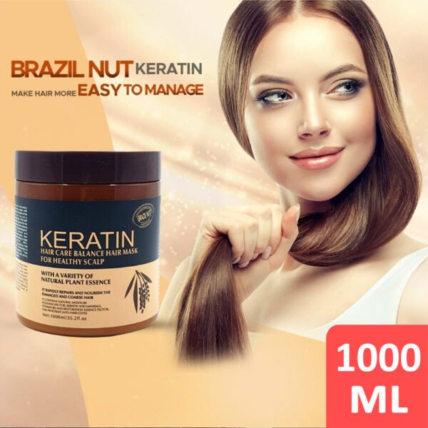 Brazil Nut Keratin Hair Care Balance Keratin Hair Mask & Keratin Hair Treatment 1000 ml