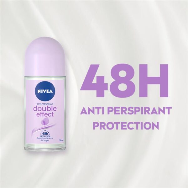 Nivea Double Effect Deodorant Body Roll-On 50ml