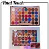 Final Touch Modern Art Eyeshadow Palette 36 Colors Matte Metallic Glitter Shades