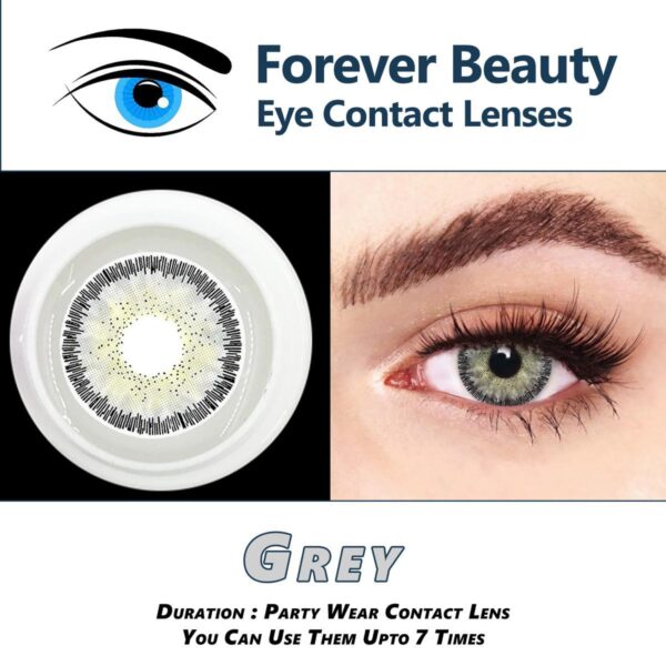 Grey Best Colored Contact Lenses