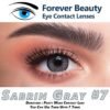 Sabrin Gray #7 Best Colored Contact Lenses