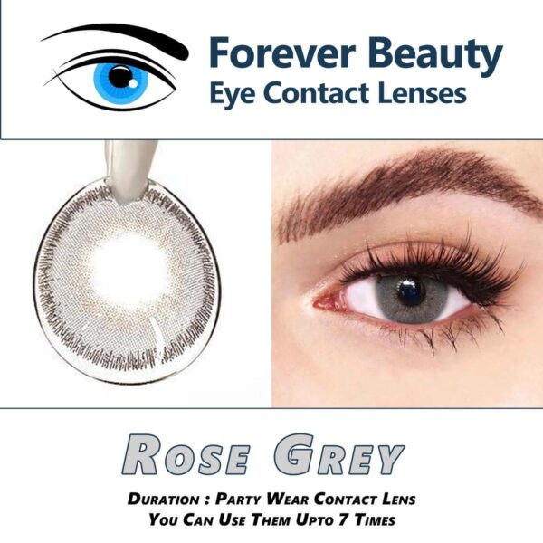 Rose Grey Best Colored Contact Lenses