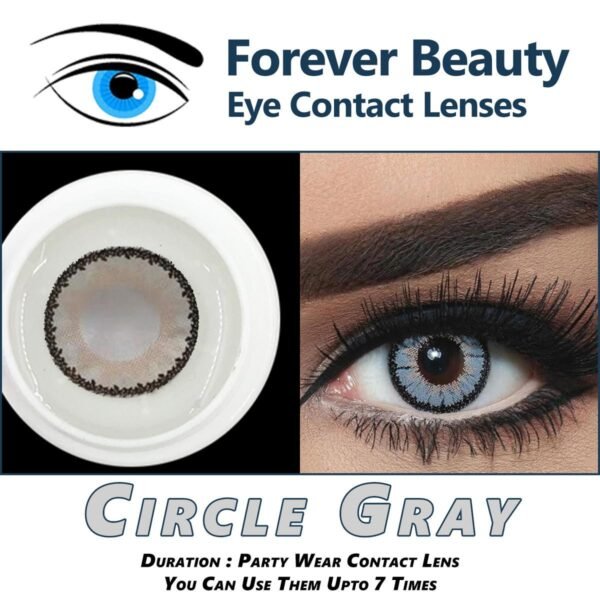 Circle Gray Best Colored Contact Lenses