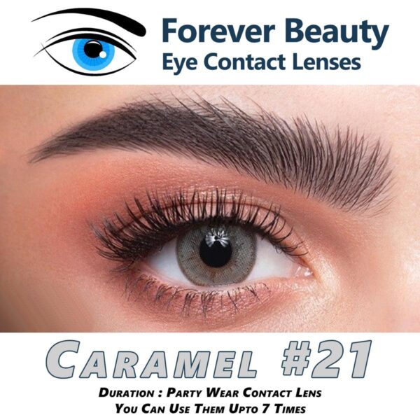 Caramel #21 Best Colored Contact Lenses
