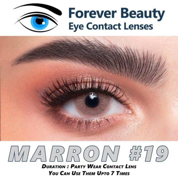 MARRON #19 Best Colored Contact Lenses