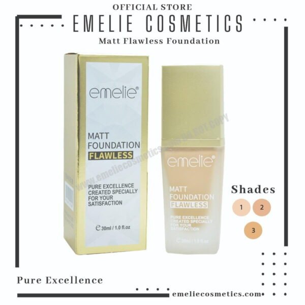 Emelie Matt Flawless Foundation