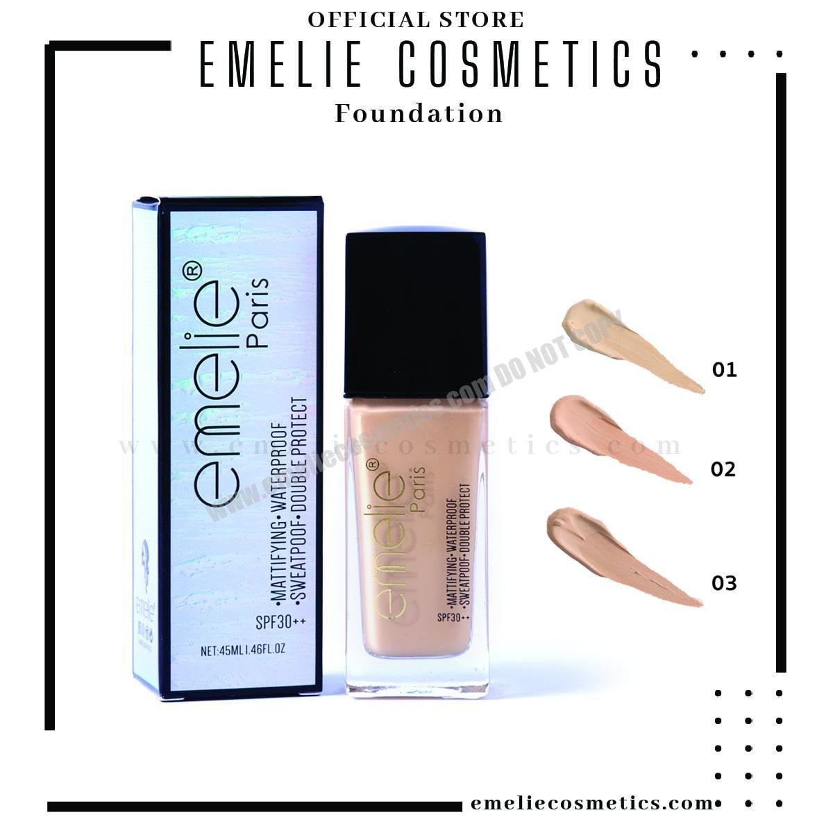 Emelie Wonderful Matte Foundation