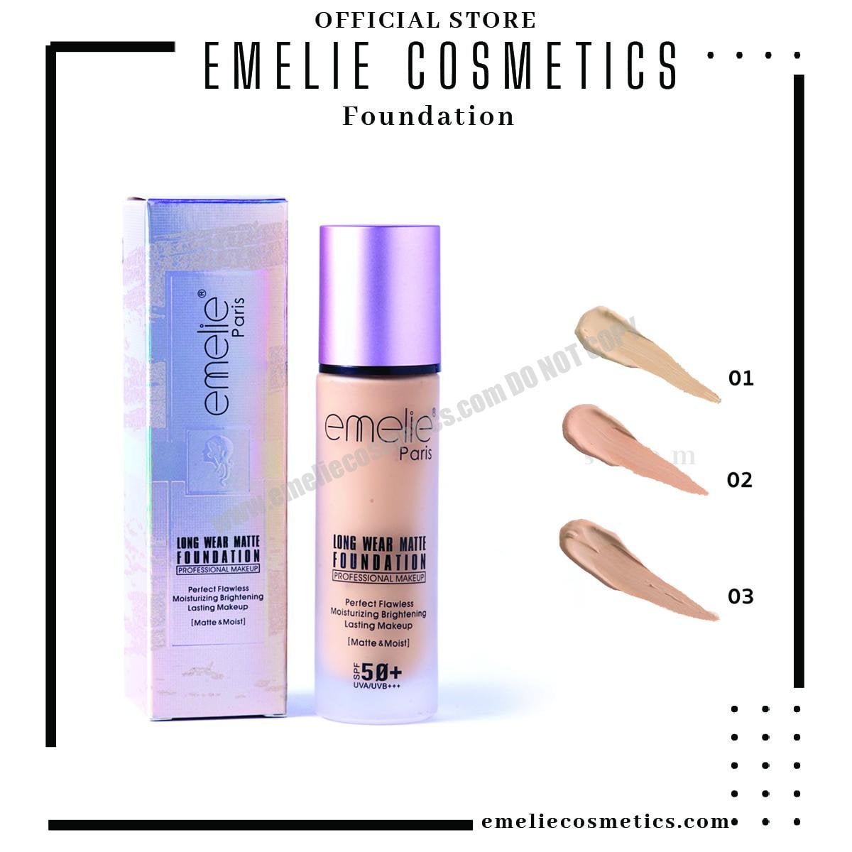 Emelie Professional Matte Foundation