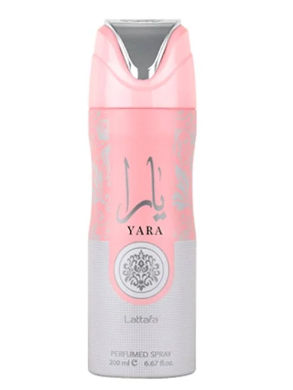 Lattafa Perfume Yara For Woman Lattafa Deodorant Body Spray 200ml