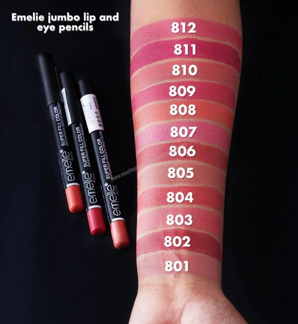 Emelie Matte Lip & Eye Pencil