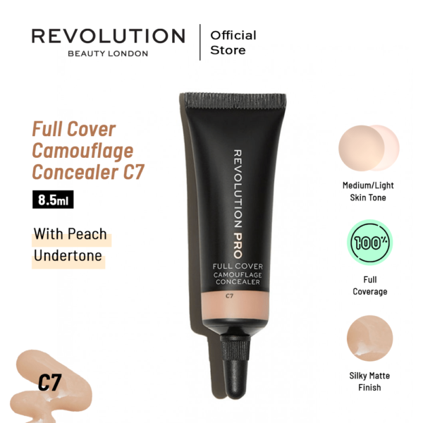 Revolution Pro Full Cover Camouflage Concealer - C7 8.5ml