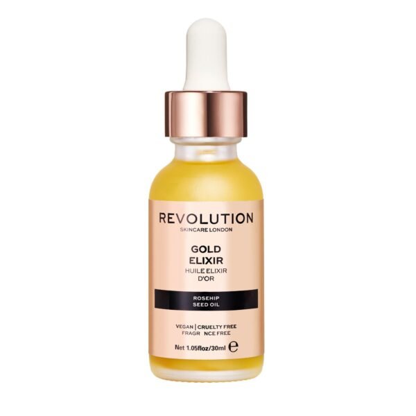 Revolution Skincare Gold And Rosehip Seed Oil Nourishing Oil 30ml