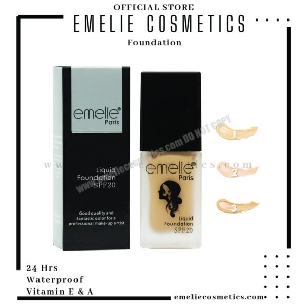 Emelie Liquid Foundation SPF 21