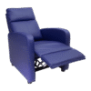 Pushback Recliner Chair - Recliner Style | Blue