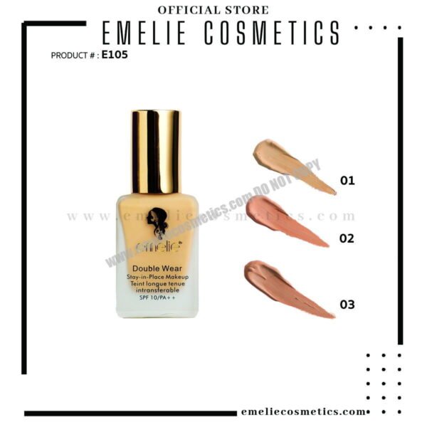 Emelie Double Wear Foundation SPF 10/PA++