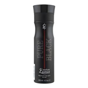 Creation Lamis Pure Black Body Spray For Men - 200 ml