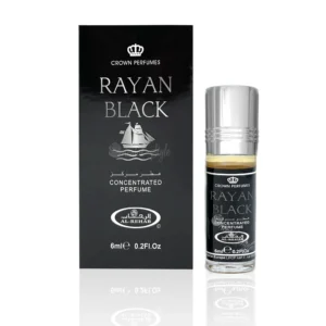 Rayan Black - 6ml Attar Al Rehab Perfume for Men & women Al-Rehab