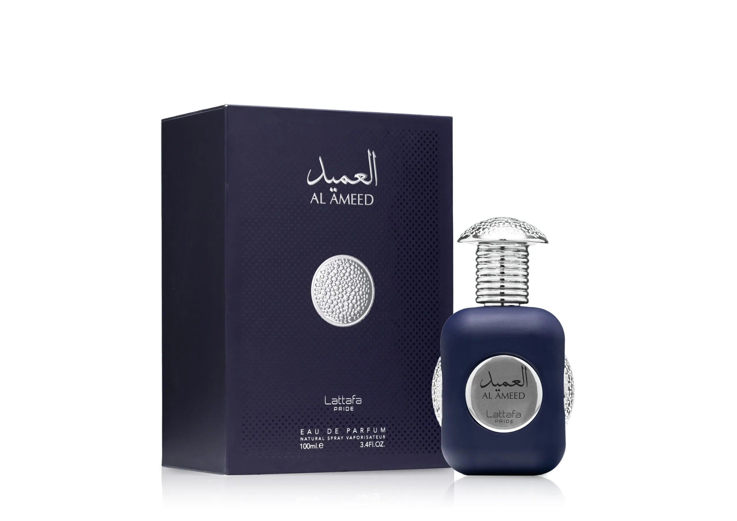 Al Ameed silver Lattafa Perfumes for men 100ml